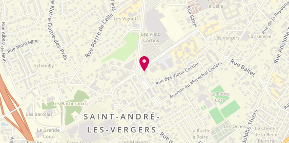 Plan de Verstraeten-RAULET Sylvie, 17 avenue Charles de Refuge, 10120 Saint-André-les-Vergers