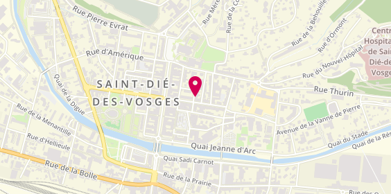 Plan de GEORGES Anne Claire, 6 Petite Rue Concorde, 88100 Saint-Dié-des-Vosges