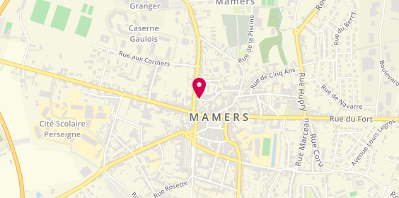 Plan de PLESSIX Camille, 1 Bis Rue Charles Granger, 72600 Mamers
