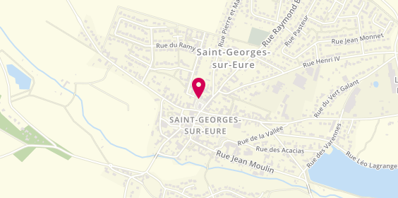 Plan de RIANT Séverine, 2 A Place de la Laiterie, 28190 Saint-Georges-sur-Eure