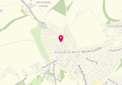 Plan de DESCHAMPS GUILLARD Emmanuelle, 11 Rue de la Croix Briand, 22980 Plélan-le-Petit