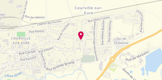 Plan de IGIER Laure, Maison de Sante
2 Rue Saint Exupéry, 28190 Courville-sur-Eure