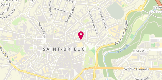 Plan de BOULAIRE Elena, 17 Rue Saint Benoît, 22000 Saint-Brieuc