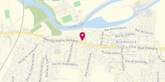 Plan de PIOMBINI Bénédicte, 1A Rue Gallieni, 54360 Blainville-sur-l'Eau