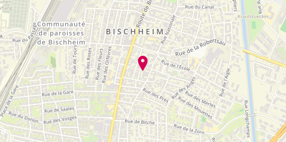 Plan de KLEIN HALPHEN Delphine, 22 Bis Rue des Officiers, 67800 Bischheim