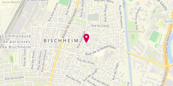 Plan de FURCIERI Emmanuelle, 3 Rue de la Bruche, 67800 Bischheim