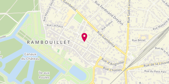 Plan de ANDRE Amélie, 10 Rue Paul Doumer, 78120 Rambouillet