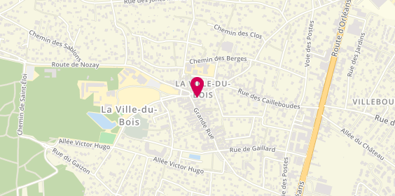 Plan de FERRE Céline, 6 Rue du Grand Noyer, 91620 La Ville-du-Bois