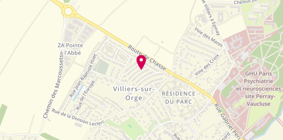 Plan de VIT Katty, 15 Rue des Primeveres, 91700 Villiers-sur-Orge