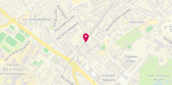 Plan de RITTER Aline, Fourment
Résidence Montet Octroi
9 Square de Liege, 54500 Vandœuvre-lès-Nancy