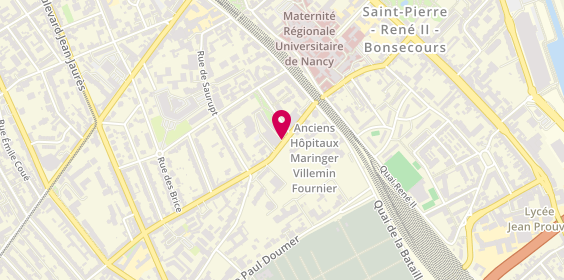 Plan de JARNAUD Cécile, 46 Rue de Nabécor, 54000 Nancy