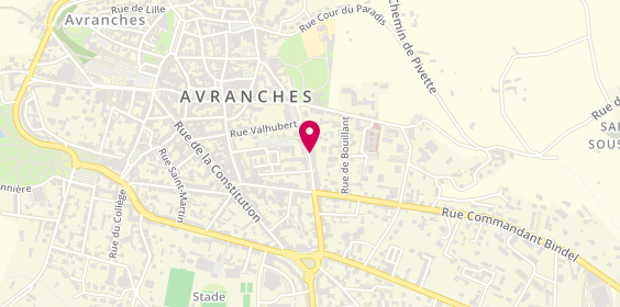 Plan de ALLAIS Karine, 21 Boulevard Amiral Gauchet, 50300 Avranches