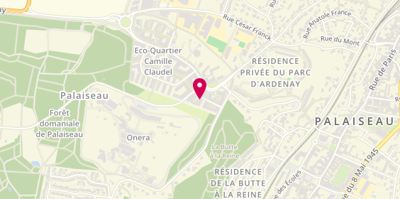 Plan de HOCANTE Mélanie, 7 Rue Auguste Rodin
Appt 8003, 91120 Palaiseau