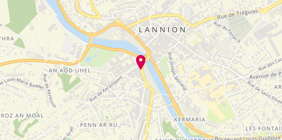 Plan de LE MAU Annaëlle, 8 Avenue du Général de Gaulle, 22300 Lannion