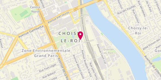 Plan de BELLOC CHANSON CHRISTINE, 35 Avenue Anatole France, 94600 Choisy-le-Roi