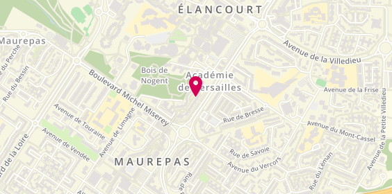 Plan de COUDERT Agathe, Centre Medical Villa Aurea
15 Rue de Brie, 78310 Maurepas