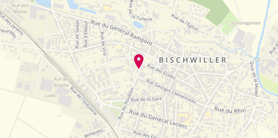 Plan de MABIRE Lisa, 5 Rue du Moulin, 67240 Bischwiller