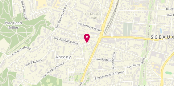 Plan de BELIN Noémie, 20 Rue Anatole France, 92290 Châtenay-Malabry