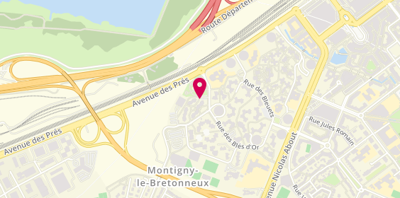 Plan de RICHEZ Laurence, 27 Rue du Champ d'Avoine, 78180 Montigny-le-Bretonneux