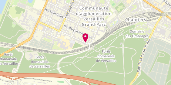 Plan de AUMONNIER Agathe, 45 Rue de Régnier, 78000 Versailles
