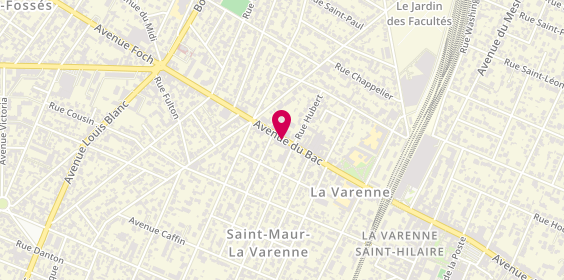 Plan de LUX Céline, 40 Avenue du Bac, 94210 La Varenne Saint Hilaire