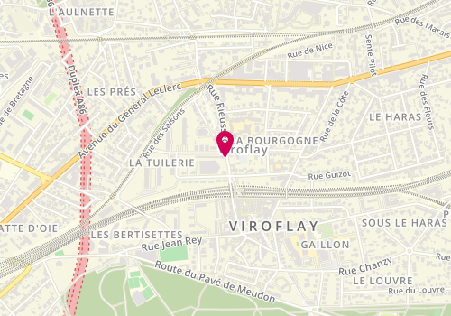 Plan de Marie-Lou Dreher, 40 Rue Rieussec, 78220 Viroflay