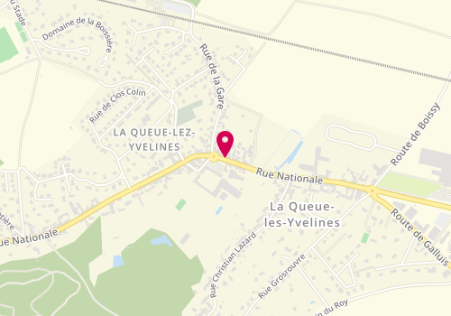 Plan de PELISSIER DUTAT Aurélie, 26 Rue Nationale, 78940 La Queue-les-Yvelines