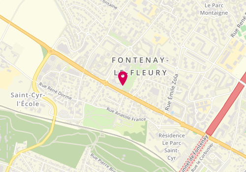 Plan de LABAYE Clothilde, 5 Square Watteau, 78330 Fontenay-le-Fleury