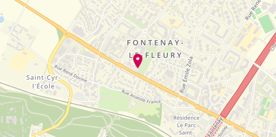 Plan de MAURY Isabelle, 5 Square Watteau, 78330 Fontenay-le-Fleury