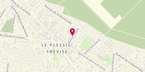 Plan de CALLET Laurence, Résidence du Mail Esc G
15 Avenue Therese, 94420 Le Plessis-Trévise