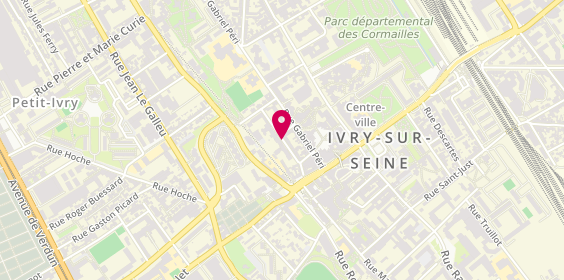 Plan de XECH Sylvaine, 11 Rue Louis Rouseau, 94200 Ivry-sur-Seine