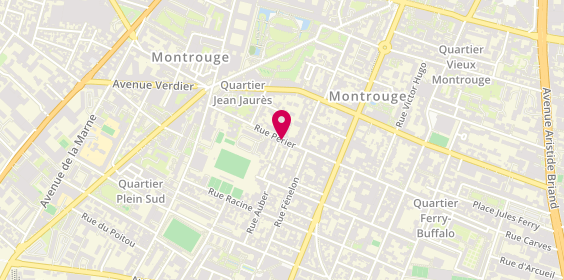 Plan de DUPONT Annaick, 54 Rue Perier, 92120 Montrouge