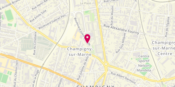 Plan de LIROLA Rose Marie, Résidence Les Accacias
26 Boulevard Jules Guesde, 94500 Champigny-sur-Marne