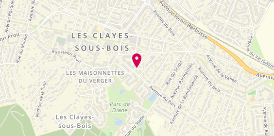 Plan de ANGLES Anaïs, Soins A Domicile
30 Avenue de l'Esperance, 78340 Les Clayes-sous-Bois