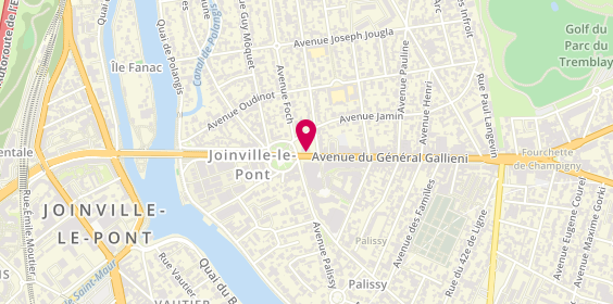 Plan de AYACHE Karine, 1 Avenue du General Galliéni, 94340 Joinville-le-Pont