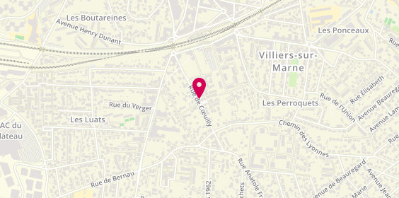 Plan de GOURLAIN Christine, Residence Sofia
Rue de Coeuilly 2B, 94350 Villiers-sur-Marne