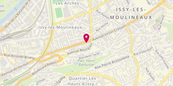 Plan de Gallut Boye Odile, 33 avenue Victor Cresson, 92130 Issy-les-Moulineaux