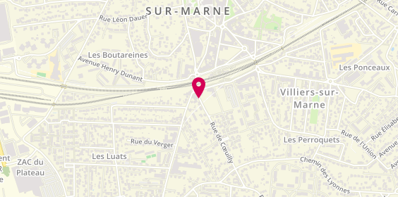 Plan de BUGNO Line, Residence Sofia
2 Bis Rue de Coeuilly, 94350 Villiers-sur-Marne