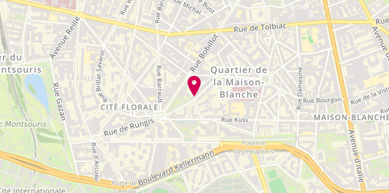 Plan de A Pas de Géants, Fontaine Audrey
68 Avenue Edison, 75013 Paris