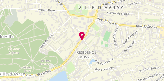 Plan de BURGOT Annie, 17 Rue de Versailles, 92410 Ville-d'Avray