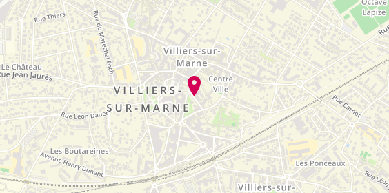 Plan de SEVERAC Elsa, 5 Rue des Belles Vues, 94350 Villiers-sur-Marne