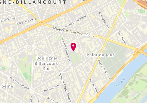 Plan de PARANT Domitille, 10 Place Corneille, 92100 Boulogne-Billancourt