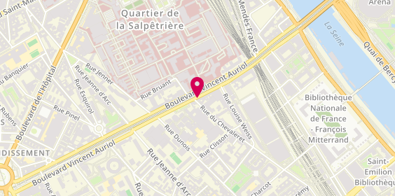 Plan de Bonnin Alodine, 79 Boulevard Vincent Auriol, 75013 Paris