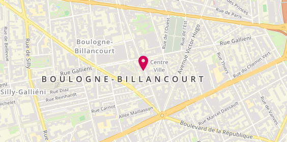 Plan de CORRE Marie, 140 Boulevard Jean Jaurès, 92100 Boulogne-Billancourt