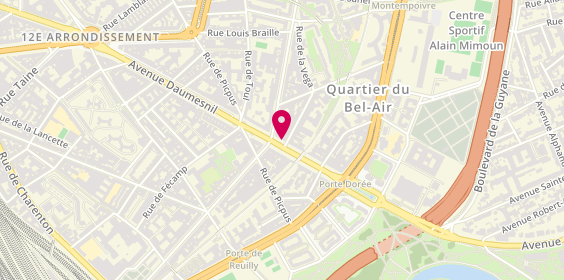Plan de MARQUIS Florence, 257 Avenue Daumesnil, 75012 Paris