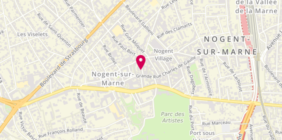 Plan de Etablissement Secondaire, 3 Rue Paul Bert, 94130 Nogent-sur-Marne
