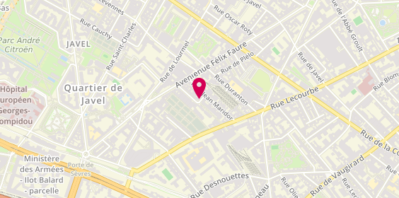 Plan de CHOFFAT Raphaël, 4 Rue Frederic Mistral, 75015 Paris