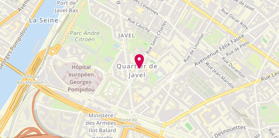 Plan de ROUDIL Dominique, 207 Rue Saint Charles, 75015 Paris