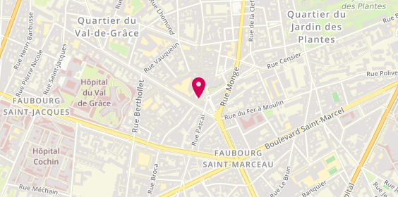Plan de DAUDE Dorothée, 4 Rue Edouard Quenu, 75005 Paris