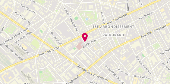 Plan de FOUILLAUD Lola, 59 Rue de l'Abbé Groult, 75015 Paris